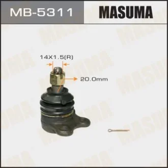 Опора шаровая передний верх ISUZU D-MAX I (TFR, TFS) 02-12, D-MAX I (TFR, TFS) 06-12/OPEL FRONTERA B (98-04) MASUMA MB5311