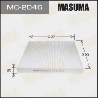 Фільтр салону AC401J (MC-2046) MASUMA MC2046