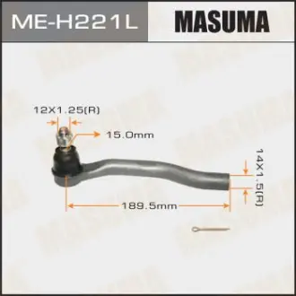 Наконечник кермовий Honda CIVIC 06- MASUMA MEH221L