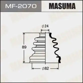 Пильовик ШРКШ зовнішнього Mazda 6 (-03)/ Toyota RAV 4 (-00) (MF-2070) MASUMA MF2070