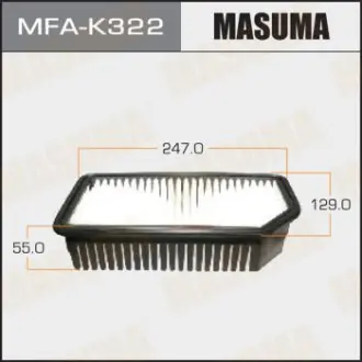 Фільтр повітряний Hyundai i20 (08-14)/KIA Soul (08-14) (MFA-K322) MASUMA MFAK322