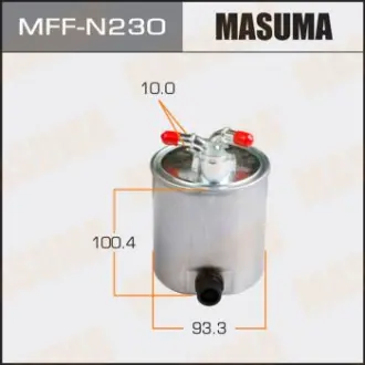 Фільтр паливний Nissan Qashqai (09-13), X-Trail (08-14) Disel (MFF-N230) MASUMA MFFN230