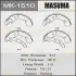 Колодки гальмівні гальма стоянки Nissan Micra (02-10), Note (06-13) (MK-1510) MASUMA MK1510 (фото 1)