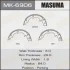 Колодки гальмівні стояночного тормоза Mitsubishi ASX (10-), Lancer, Outlander (07-15) (MK-6906) MASUMA MK6906 (фото 1)