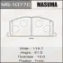 Колодки гальмівні (MS-1077) MASUMA MS1077 (фото 1)