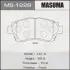 Колодки гальмівні (MS-1228) MASUMA MS1228 (фото 1)