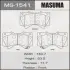 Колодки гальмівні передн Lexus LX570/ Toyota Land Cruiser (07-) (MS-1541) MASUMA MS1541 (фото 1)