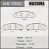 Колодки гальмівні передн Toyota Venza (09-16) (MS-1902) MASUMA MS1902 (фото 1)