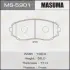 Колодки гальмівні передн Mazda CX-7 (07-12), CX-9 (17-) (MS-5901) MASUMA MS5901 (фото 1)