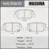Колодки гальмівні задн Mazda 6 (12-16)/ Mitsubishi ASX (12-14), Outlander (12-) (MS-5905) MASUMA MS5905 (фото 1)