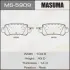 Колодки гальмівні задн Mazda CX-5 (11-) (MS-5909) MASUMA MS5909 (фото 1)