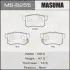 Колодки гальмівні задн Honda Accord (11-13), Accord Tourer (08-13), Civic (12-15), CR-V (01-16), Crosstour (13-15)/ S (MS-8255) MASUMA MS8255 (фото 1)