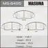 Колодки гальмівні передн Honda Accord (02-05), Civic (06-11), FR-V (05-09) (MS-8465) MASUMA MS8465 (фото 1)