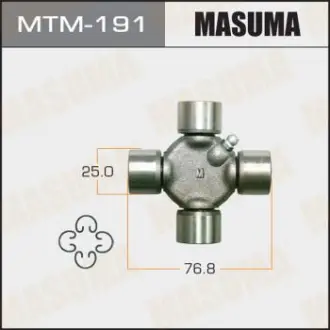 Хрестовина карданного валу (25x76.8) Mitsubishi Pajero (MTM-191) MASUMA MTM191