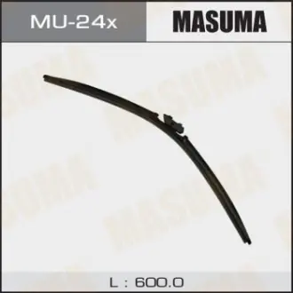 Щітка склоочисника 600 мм безкаркасна (24") (DNTL 1.1) (MU-24x) MASUMA MU24x