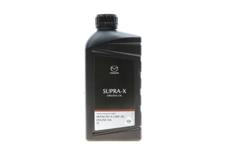 Масло Original oil Supra X 0W-20, 1л (шт.) MAZDA 216247