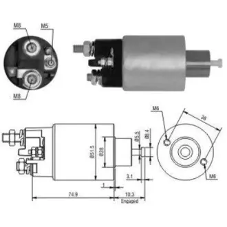 Старший соленоїд MD46099 MEAT&DORIA 46099
