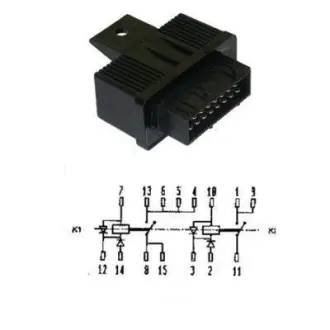 Реле паливного насосу MD73240107 MEAT&DORIA 73240107