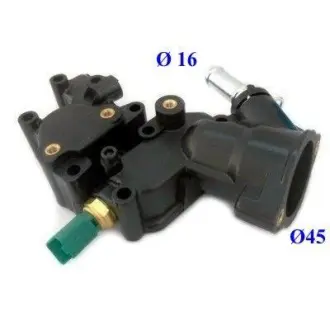 Корпус термостата Citroen Berlingo/Peugeot Partner 1.1-1.6i 96- (+ датчик) MEAT & DORIA MEAT&DORIA 93139