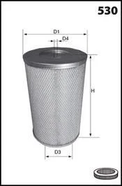 Фільтр повітря MECAFILTER FA3183