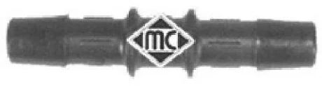 Універсальний з\'єднувач шлангів 10mmx10mm (прямий) Metalcaucho 00044