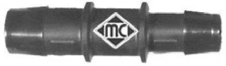 Універсальний з\'єднувач шлангів 16mmx19mm (прямий) Metalcaucho 00050