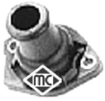 Фланець системи охолодження Caddy II 1.9D 95-04 Metalcaucho 03517