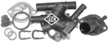 Корпус термостата 1.9D Kangoo 97-/Clio 98-05/Laguna 99-/Megane 96-03 Metalcaucho 03624