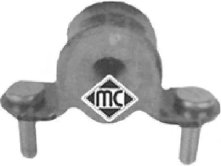 Подушка стабілізатора перед. Doblo 01- (зовн.) (кроншт.з болтами) Metalcaucho 04981