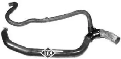 Патрубок радіатора Renault Clio II Metalcaucho 08718