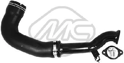 Патрубок інтеркулера Doblo/Combo 1.6D/2.0D Multijet 10- Пр. (до турбіни) Metalcaucho 09632