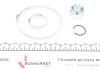 Шарнір рівних кутових швидкостей з елементами монтажу METELLI Metelli 15-1452 (фото 6)