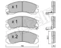 Колодки гальмівні (передні) Citroen C-Crosser 07-/Mitsubishi Outlander/Pajero 98-/Lancer/L400 94-03 Metelli 22-0134-0 (фото 2)