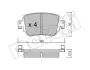 Колодки гальмівні (задні) Audi Q3/Skoda Octavia/Seat Leon/VW Golf/Caddy IV 14- Metelli 22-0980-0 (фото 1)