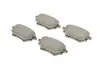Комплект тормозных колодок из 4 шт. дисков Metelli 22-0987-0 (фото 2)
