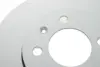 Диск тормозной (передний) Skoda Citigo 1.0 11-19/VW Up 1.0 12-(257x22) (с покрытием) (вент.) Metelli 23-1371C (фото 3)
