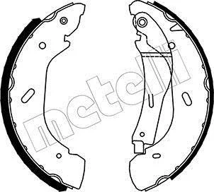 Комплект гальмівних колодок Metelli 530134