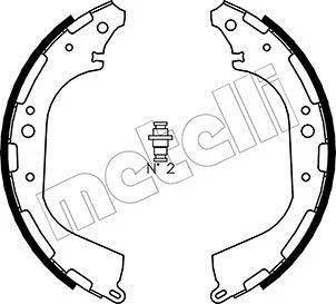 Колодки гальмівні (задні) Nissan Pathfinder 2.4-3.5 82-04/Xterra 2.4/3.3 99-04 (барабанні) (295x50) METELLI Metelli 53-0282