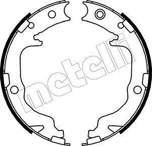 Колодки ручника Peugeot 4008 12-/Mitsubishi Outlander 06-/ASX 10- (170x32) METELLI Metelli 53-0362 (фото 1)