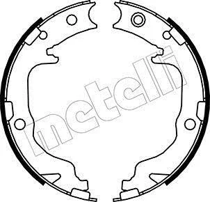 Колодки ручника Peugeot 4008 12-/Mitsubishi Outlander 06-/ASX 10- (170x32) METELLI Metelli 53-0362