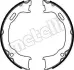 Колодки ручника Jeep Cherokee/Wrangler 01-08 (184x31) Metelli 53-0364 (фото 1)