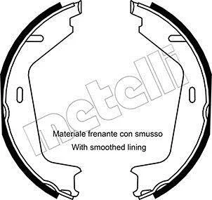 Колодки ручника Volvo XC90 02-/XC 60 I 11- (177,8x25) METELLI Metelli 53-0530