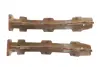 Комплект гальмівних колодок (барабанних) Metelli 53-0666 (фото 3)
