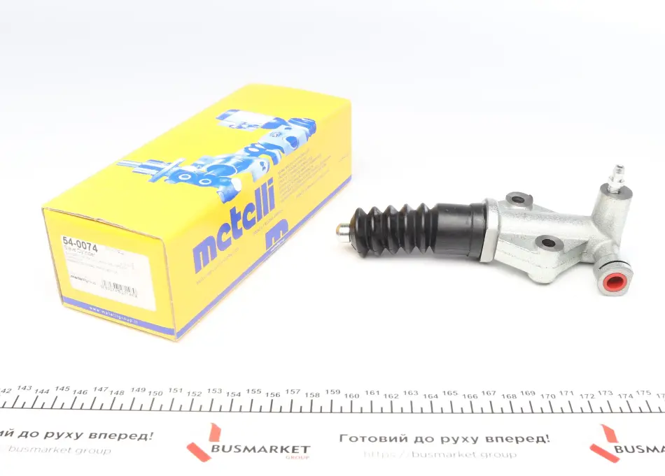 Циліндр зчеплення (робочий) Fiat Doblo 10-/Fiorino/Punto/Qubo/500C 08-/Panda/Opel Combo 12- METELLI Metelli 54-0074 (фото 1)