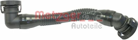 Шланг вентиляції пластиковий з фітингами. METZGER 2380067