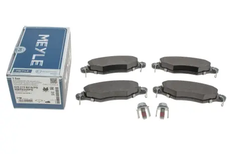 Колодки гальмівні (передні) Renault Kangoo 98- (Bosch) (Platinum) MEYLE 025 219 8018/PD