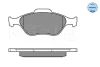 Тормозные колодки (передние) Toyota Yaris 05- MEYLE 025 232 0217/W (фото 1)