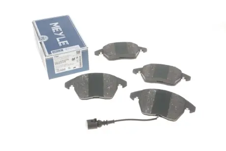 Колодки гальмівні (передні) VW Caddy III/Golf/Jetta/Passat/Skoda Fabia/Octavia/SuperB 04- MEYLE 025 235 8720/PD