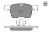 Колодки гальмівні (передні) BMW 1 (F20)/3 (F30)/4 (F32) 10- (PREMIUM) MEYLE 025 255 0618/PD (фото 1)