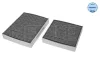 Фільтр салону Citroen C3/C4/Peugeot 207/208 09- (вугільний) (к-кт 2шт.) MEYLE 11-12 320 0008/S (фото 1)